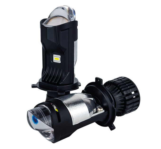 Світлодіодні лампи з лінзою DriveX LE-07 H4 H/L 6000K 55W 9-32V