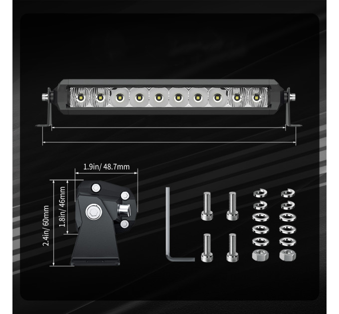 Фара додаткового світла DriveX WL LBA1-6 30W Osr Combo