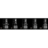 Світлодіодні лампи DriveX AL-02P HB3(9005) 5000K LED 36W 12В