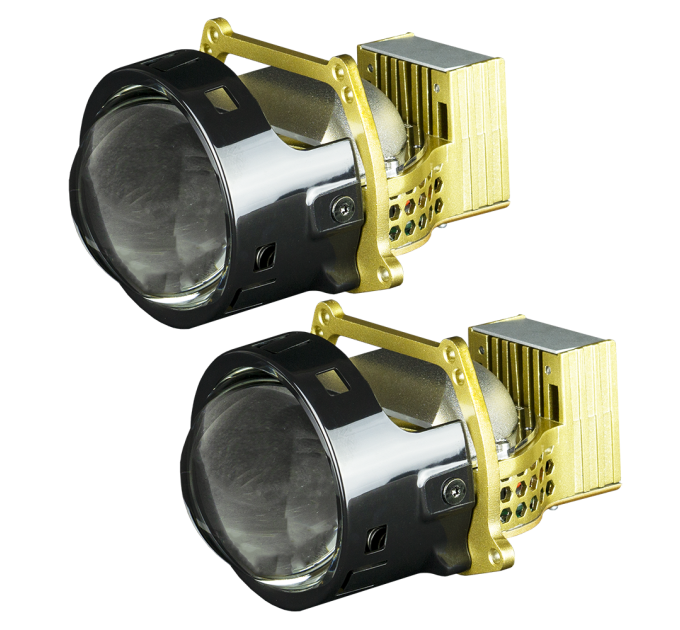 Світлодіодні лінзи DriveX BiLED STM-5L 55W/65W 12V Dual-chip Lazer