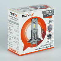 Світлодіодні лампи DriveX PA-05P H7 6000K 12W 12V
