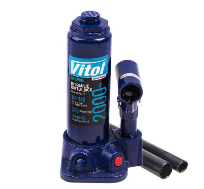 Домкрат Vitol DB-02006K/T90204S 2т