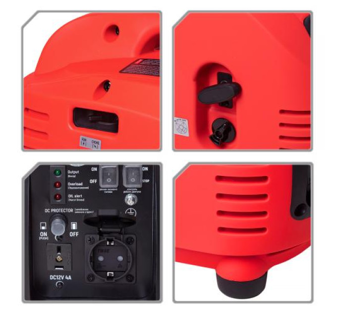 Генератор інверторний бензиновий VOIN DV-1500i 1,2 кВт