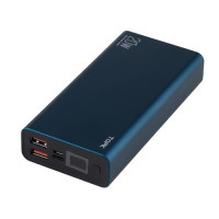 Повербанк TOPK I2006P 20000mAh blue