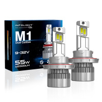 Світлодіодні лампи Infolight M1 Dual Canbus H13 55W
