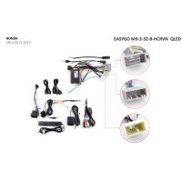 Штатна автомагнітола EasyGo M9-3-32-B-HCRVN QLED Honda CR-V 2012-2017