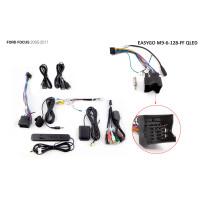 Штатна магнітола EasyGo M9-6-128-FF QLED Ford Focus 2005-2011