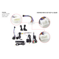 Штатна магнітола EasyGo M9-3-32-TLCP v1 QLED Toyota Land Cruiser Prado (120)