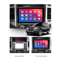 Штатна магнітола EasyGo MS902-G10 Mitsubishi Pajero 2007-2021