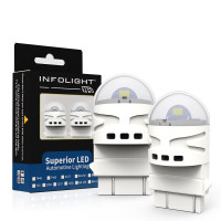 Світлодіодні лампи Infolight P27/7W (3157) Red