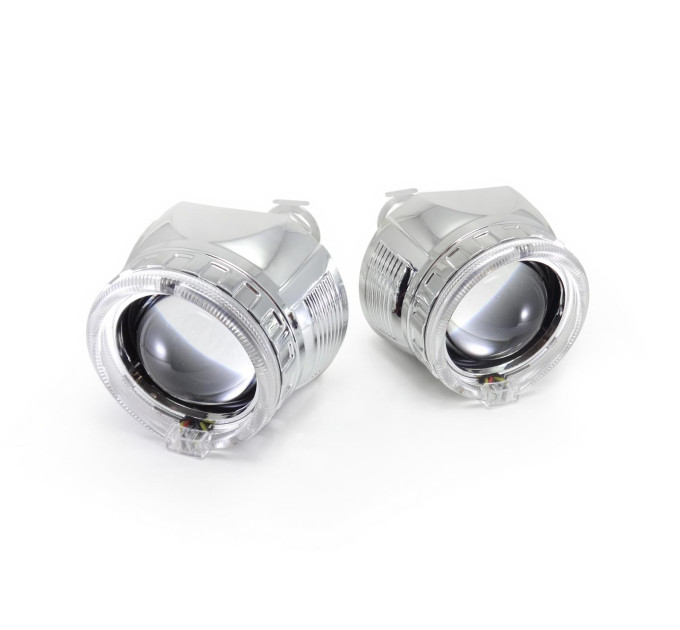 Біксенонові лінзи Infolight G5 Ultimate тип 3 з LED ангельськими очками
