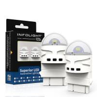 Світлодіодні лампи Infolight P27W (3156) Red