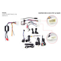 Штатна магнітола EasyGo M9-3-32-B-TCP v2 QLED Toyota Land Cruiser Prado 150 2009-2013