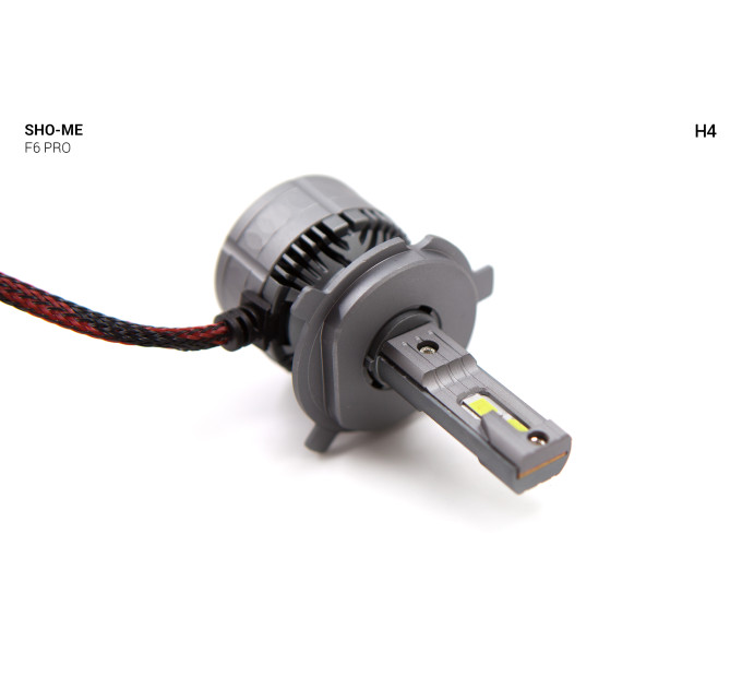 Світлодіодні лампи Sho-Me F6-Pro H4 35W