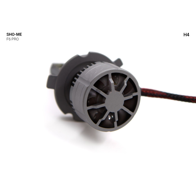 Світлодіодні лампи Sho-Me F6-Pro H4 35W