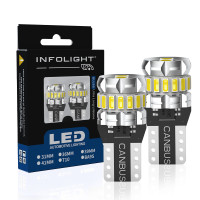 Світлодіодні лампи Infolight T10(w5w) Canbus White