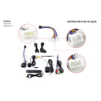 Штатна магнітола EasyGo M9-4-64-TA QLED Toyota Avensis