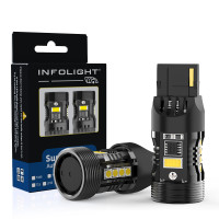 Світлодіодні лампи Infolight T20, 7440 (w21w) Canbus Amber