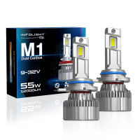 Світлодіодні лампи Infolight M1 Dual Canbus 9012 55W