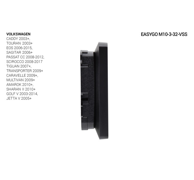 Штатна автомагнітола EasyGo M10-3-32-VSS_2 Volkswagen Universal