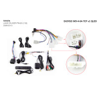 Штатна магнітола EasyGo M9-4-64-TCP v1 QLED Toyota Land Cruiser Prado 150 2009-2013