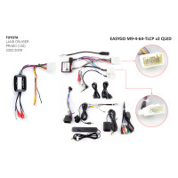 Штатна магнітола EasyGo M9-4-64-TLCP v2 QLED Toyota Land Cruiser Prado (120)
