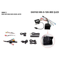 Штатна магнітола EasyGo M9-6-128-BEE QLED BMW 3 E90 E91 E92 E93 2005-2013