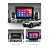 Штатна магнітола EasyGo MS904-G10 9 inch Mitsubishi L200 2006-2015 Pajero Sport 2008-2015