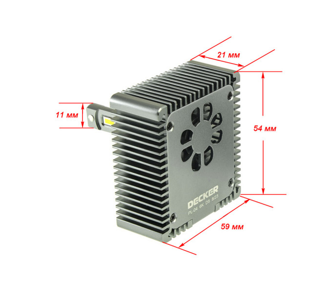 Світлодіодні лампи DECKER LED PL-04 6K D5
