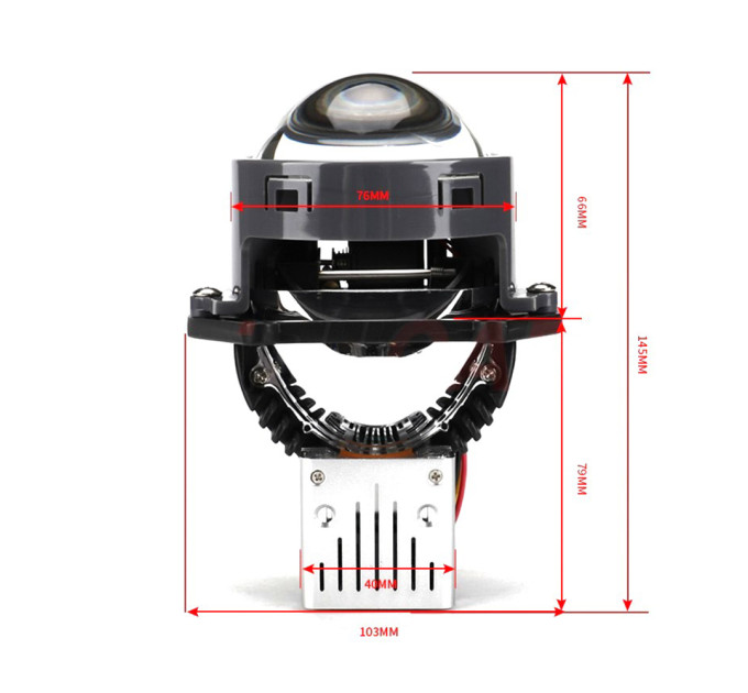 Світлодіодна лінза Bi-LED Cyclone LED BL 3.0