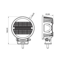 Світлодіодна фара CYCLONE WL-G9 40W Premium Driving
