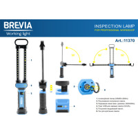 Ліхтар інспекційний Brevia LED 11370 24SMD 40см 400lm 2000mAh microUSB