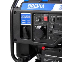 Генератор Brevia GP5500XiE інверторний бензиновий 5,0кВт (ном 5,5кВт) з електростартером