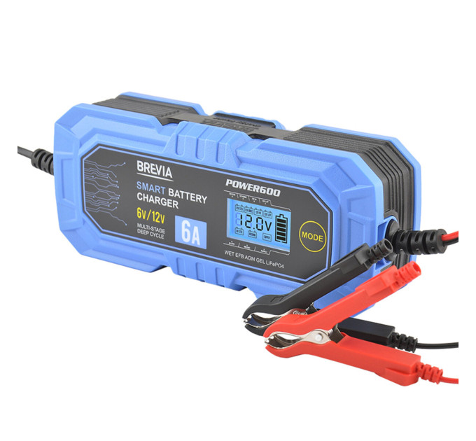 Зарядний пристрій Brevia Power600 20600EP 6V/12V 6A