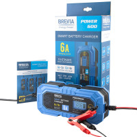 Зарядний пристрій Brevia Power600 20600EP 6V/12V 6A