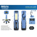 Ліхтар інспекційний Brevia LED 11320 8SMD+1W LED 300lm 2000mAh microUSB