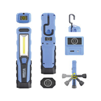 Ліхтар інспекційний Brevia LED 11320 8SMD+1W LED 300lm 2000mAh microUSB