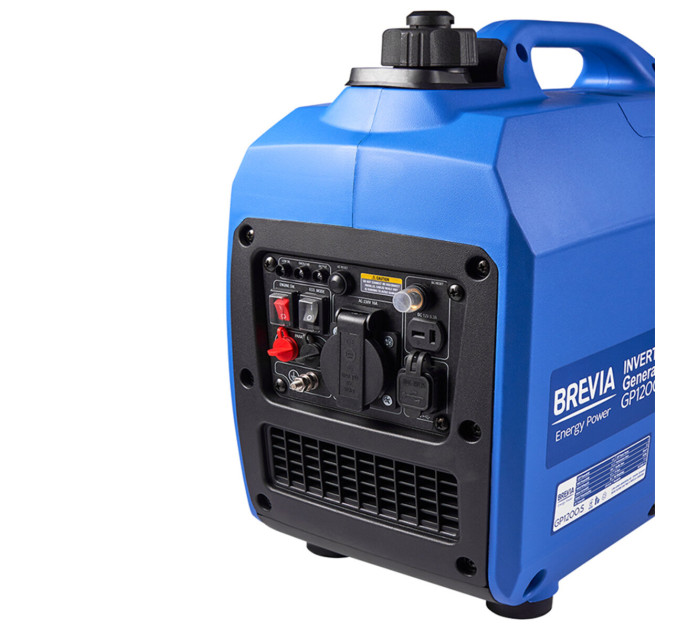 Генератор Brevia GP1200iS інверторний бензиновий 1,2кВт (ном 1,0кВт)