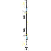 Професійна інспекційна лампа Brevia LED 120-190см 40SMD 1000lm 4000mAh 11430