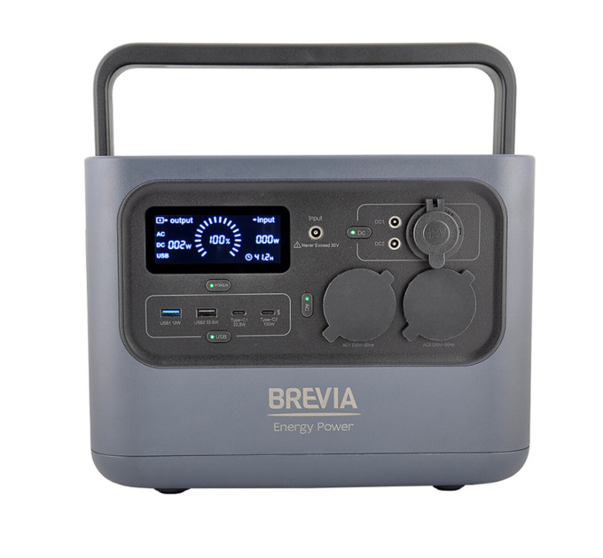 Портативна зарядна станція Brevia ePower600 40610EP 613Wh