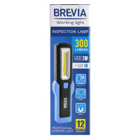 Ліхтар інспекційний Brevia LED Інспекційна ламп 3W COB+1W LED 300lm, IP20, IK05,3xAA 11440
