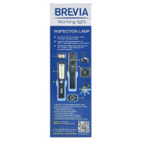 Ліхтар інспекційний Brevia LED Інспекційна ламп 3W COB+1W LED 300lm, IP20, IK05,3xAA 11440