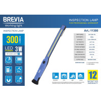 Ліхтар інспекційний Brevia LED 11380 3W COB+1W