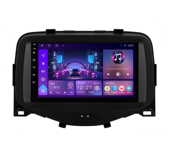 Штатна магнітола Soundbox S-1326 з Carplay та 4G модемом для Toyota Aygo 2013-2018 S4-1326+360