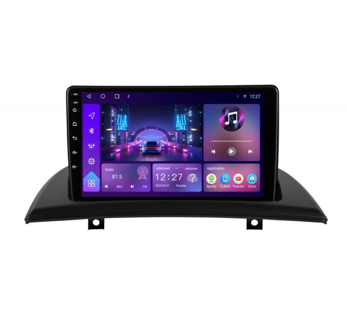 Штатна магнітола Soundbox S-8634 з CarPlay та 4G модем для BMW X3 2006-2010 S4-8634+360