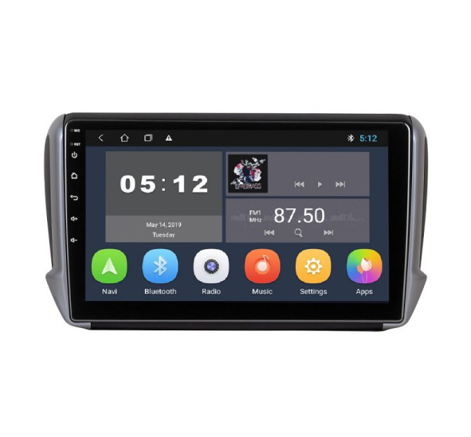 Штатна магнітола Soundbox SBM-8110 з CarPlay для Peugeot 2008 2015+