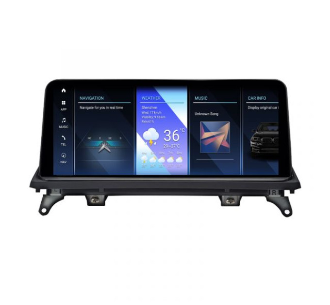 Штатна магнітола з CarPlay та 4G для BMW X5 E70/X6 E71 ALTERNATYVA A4-717010.25 A4-717010.25 CIC