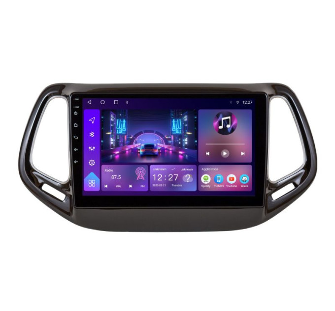 Штатна магнітола Soundbox S-9235 для Jeep Compass 2017+ з CarPlay та 4G модем S8-9235