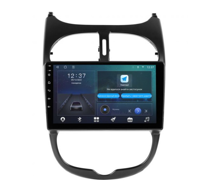 Штатна магнітола Soundbox MTX-8114 для Peugeot 206 1998-2016 з CarPlay та 4G