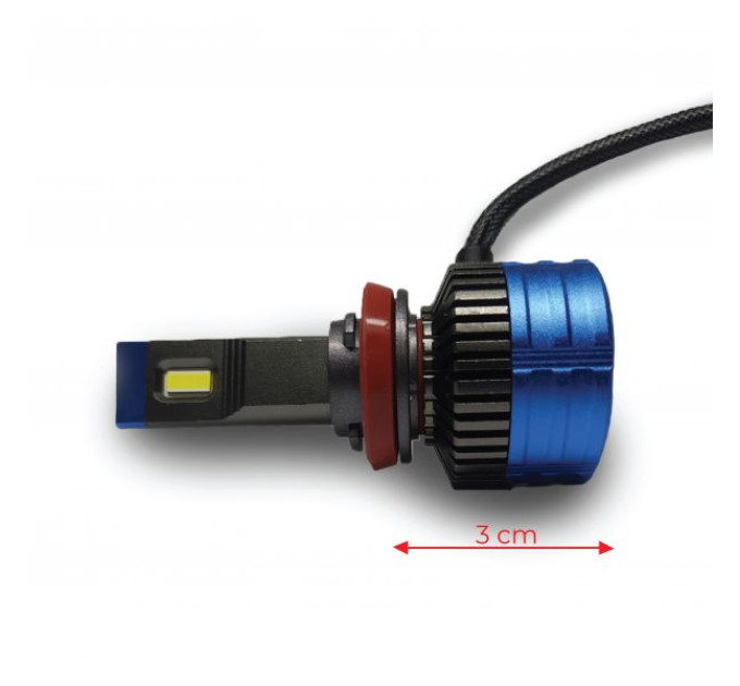 Світлодіодні лампи Full Light A7 H11 Canbus 45W 6000Lm